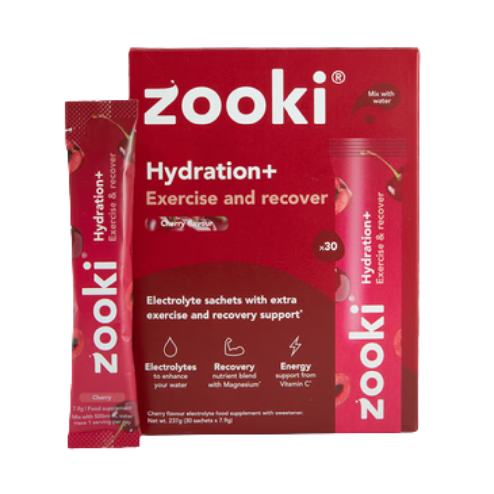 Zooki Hydrate+ Exercise & Recover Hydration (Pack of 30)