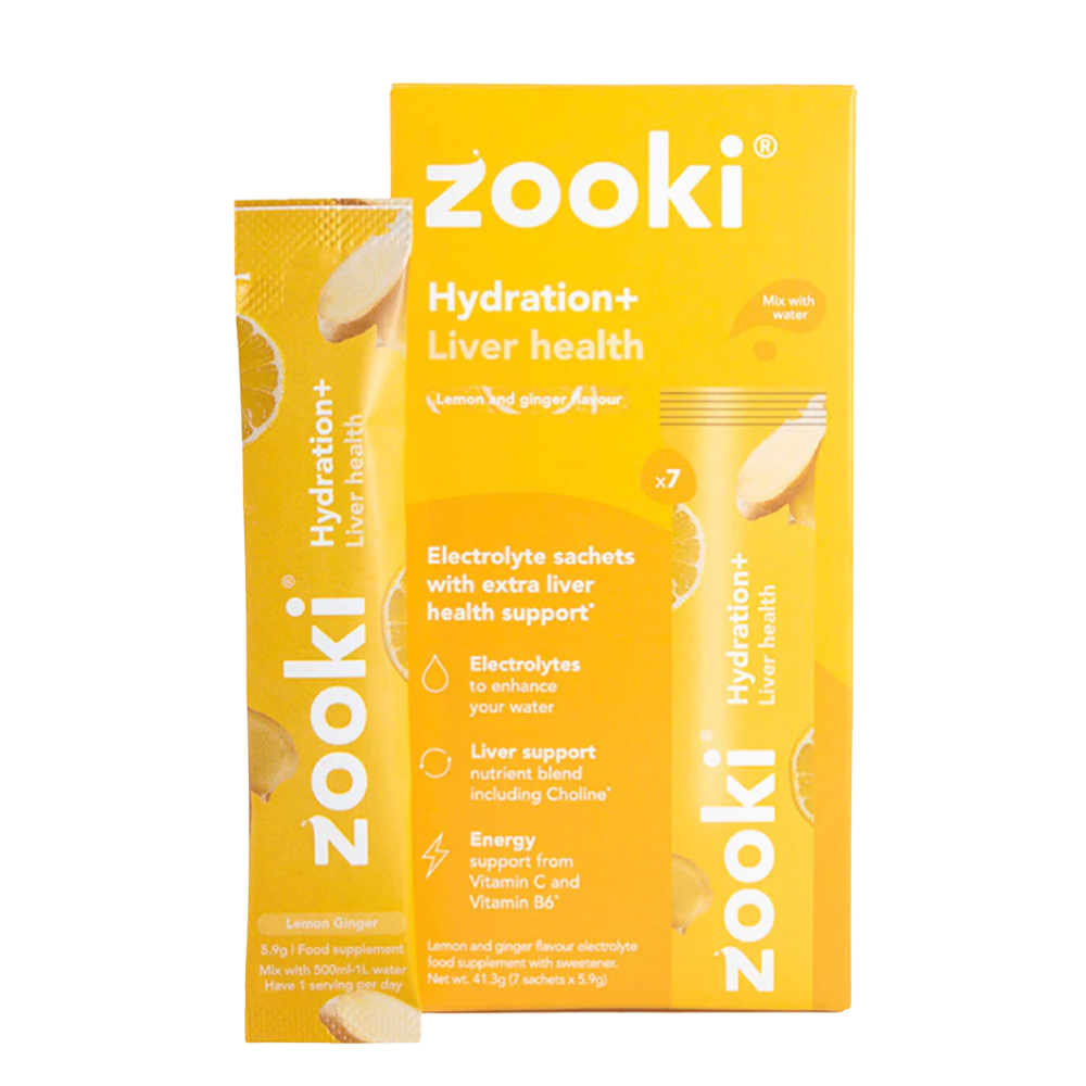 Zooki Hydrate+ Liver Health Hydration (Pack of 7)