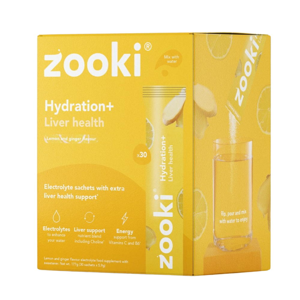 Zooki Hydrate+ Liver Health Hydration (Pack Of 30)