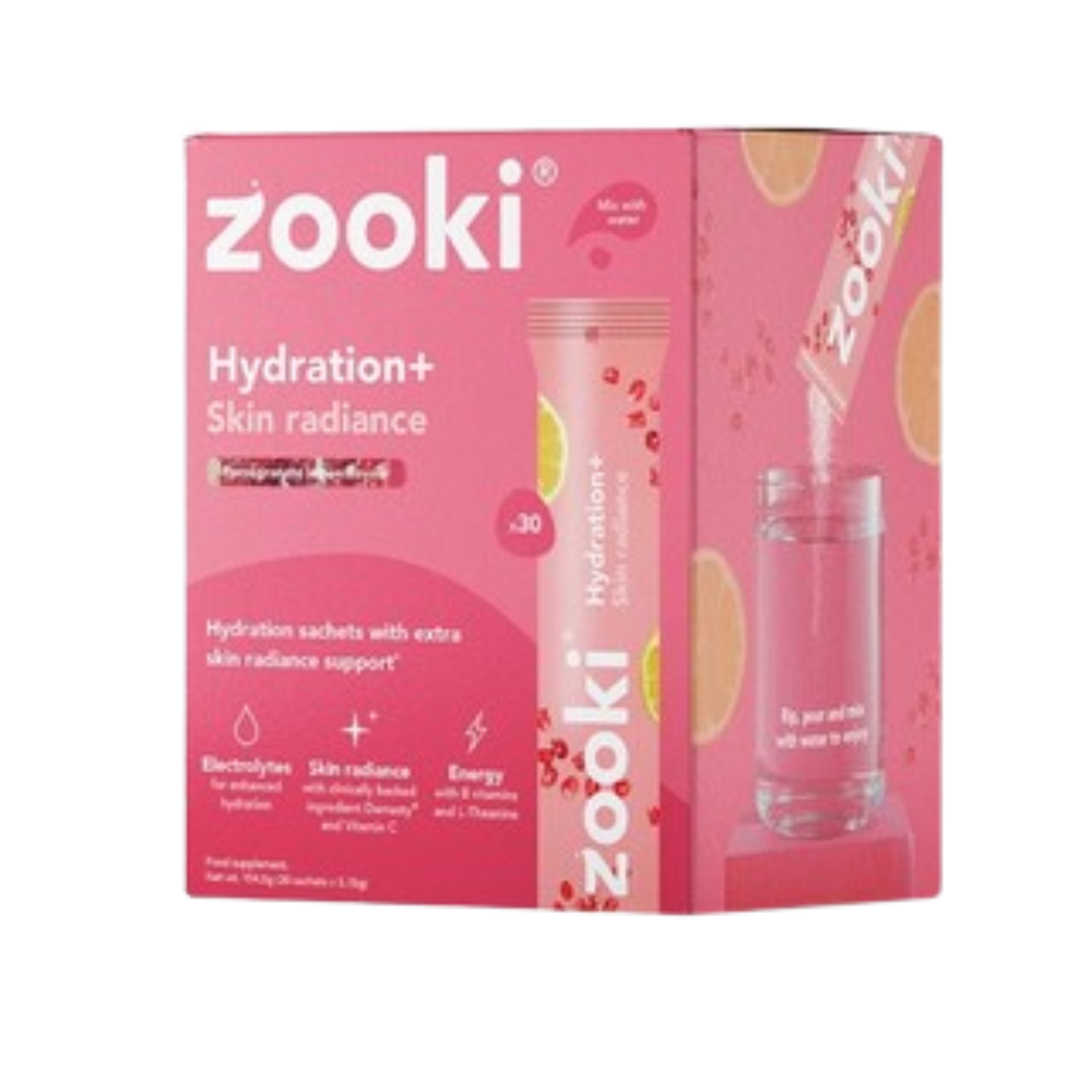Zooki Hydrate+ Skin Radiance Hydration (Pack of 30)