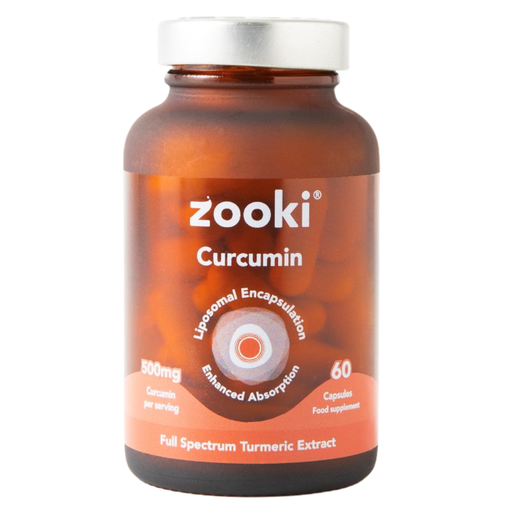 Zooki Liposomal Curcumin Capsules (Pack of 30 Servings)