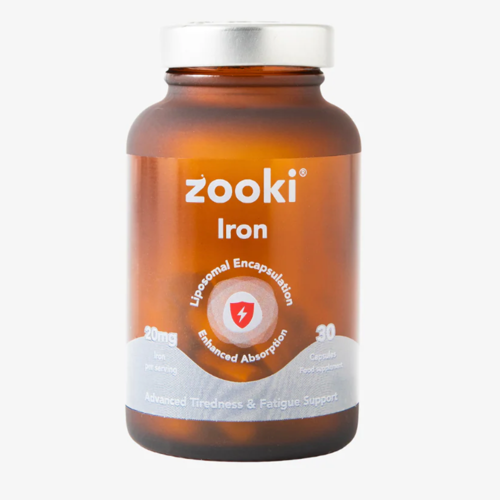 Zooki Liposomal Iron Capsules (30 Servings)